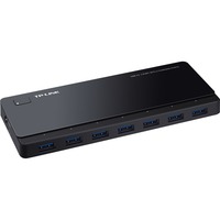 TP-Link UH720 7-Port USB 3.0 usb-hub Zwart, Met oplaadaansluitingen