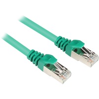 Sharkoon Patchkabel SFTP, RJ-45 met Cat.6 Groen, 1,5 meter