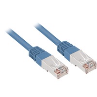 Sharkoon RJ45 CAT.5e S/FTP 1,5m kabel Blauw