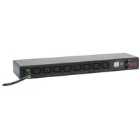 APC APC Rack PDU Switched 1U AP7920B verdeler Zwart